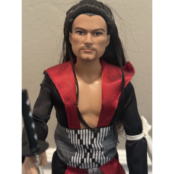 ❌2010 Lot JAPAN DOLLS OF THE WORLD Barbie & Samurai Ken❌Collectors Set❌w/stands❌ - Picture 5 of 10